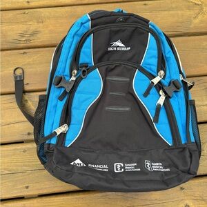 High Sierra Swerve backpack/ Laptop bag with Customized Company logos